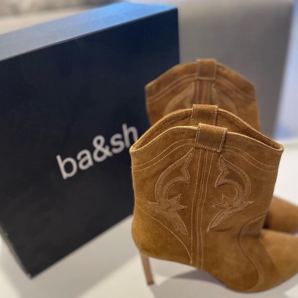 Ba&sh Suede Western bootie - Picture 6 of 10